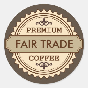 Premium Fair Trade  sticker