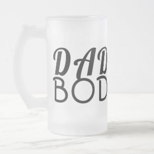 Premium - Fun "DAD BOD" Y vaders Dag Origineel Matglas Bierpul
