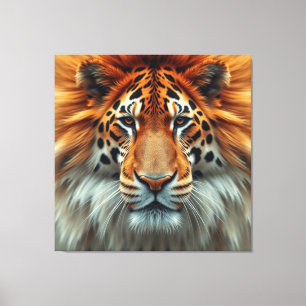 Premium gewikkeld canvas - elegante en moderne kun afdruk
