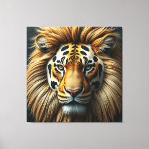 Premium gewikkeld canvas - elegante en moderne kun afdruk