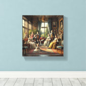 Premium Giclee Stretched Canvas Design. Afdruk (Insitu (Houten vloer))