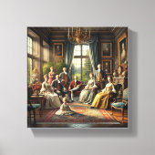 Premium Giclee Stretched Canvas Design. Afdruk (Voorkant)