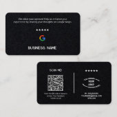 🥇 Premium Google Cartes de révision (Devant / Derrière)