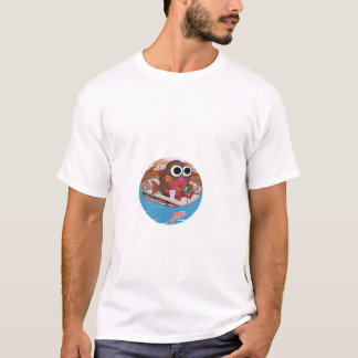 Premium Heren Minimalistische Grafische T-Shirt -