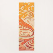 Premium Hot Yoga Mat Antislip Handdoek (Achterkant)