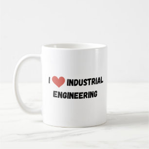 Premium 'I Love Engineering' Jarra: Vier uw Koffiemok