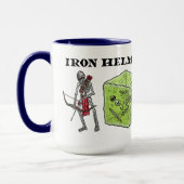 Premium IJzeren Helm Coffee-Mok Mok (Links)