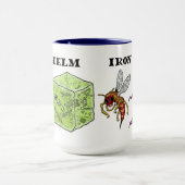 Premium IJzeren Helm Coffee-Mok Mok (Midden)