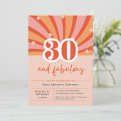Premium Invitation 30 et fabuleux rétro (Debout devant)