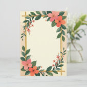 PREMIUM Invitation Kaart Design (Staand voorkant)