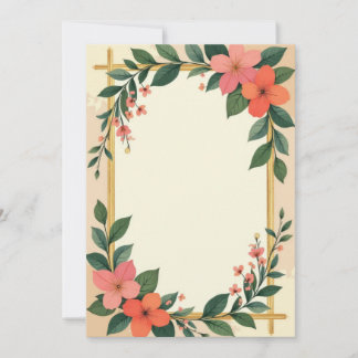 PREMIUM Invitation Kaart Design