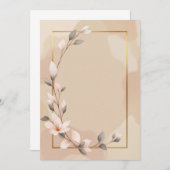 PREMIUM Invitation Kaart Design (Voorkant / Achterkant)