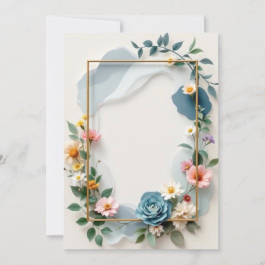 PREMIUM Invitation Kaart Design (Voorkant)