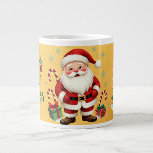 Premium kerst Mok - Holly Jolly Wishes