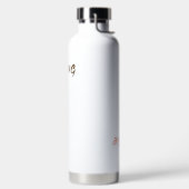 Premium KING RVS drankcontainer Wit  Waterfles (Links)
