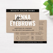 Premium Kraft Eyebrow Tint Henna Brows Aftercare (Bureau)
