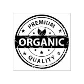 Premium kwaliteit biologisch product 	rubberstempel (Afrduk)