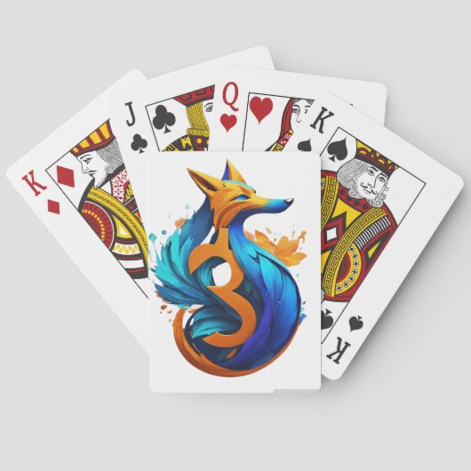 Premium kwaliteit pati pokerkaarten (Achterkant)