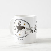 Premium-kwaliteitskoffee Koffiemok (Voorkant links)