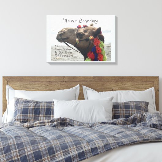 Premium Life est une toile enroulée (Gloss) (Insitu(Chambre))