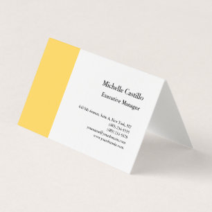 Premium Linen Plain Professional Minimalist Visitekaartjes