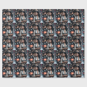 Premium mat inpakpapier – kleurrijk 3D digitaal