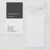 Premium - minimalistisch modern - aantrekkelijk visitekaartje (Voorkant / Achterkant)