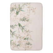 Premium modern boho Eucalyptus Light Blush Pink Badmat (Voorkant Verticaal)
