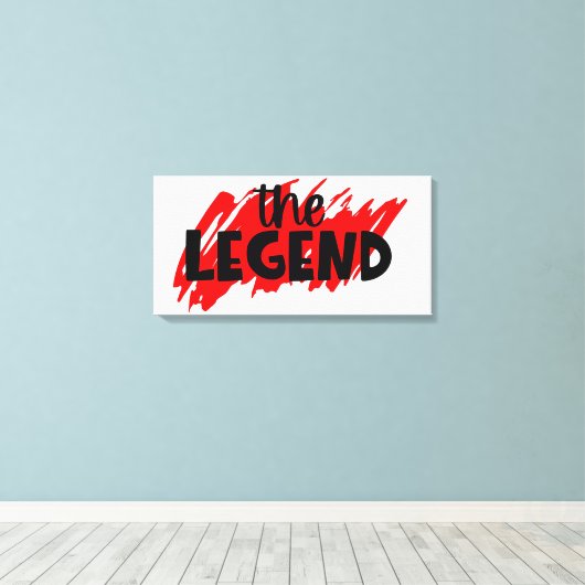 Premium - omgepakt canvas (glanzend) (Insitu (Houten vloer))