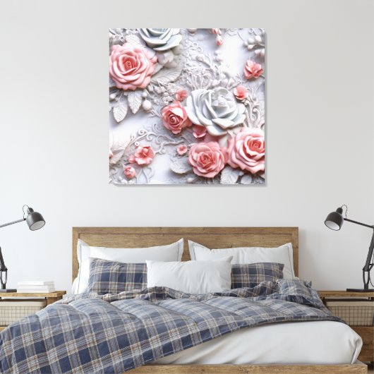 Premium - omgepakt canvas (glanzend) (Insitu (Slaapkamer))