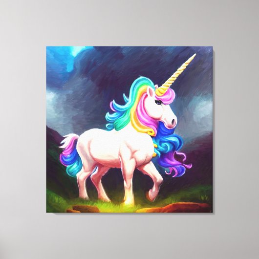 Premium - omgepakt canvas (glanzend) (Voorkant)