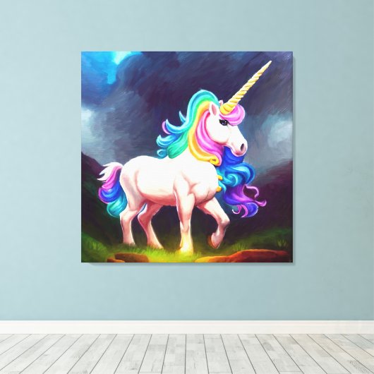 Premium - omgepakt canvas (glanzend) (Insitu (Houten vloer))