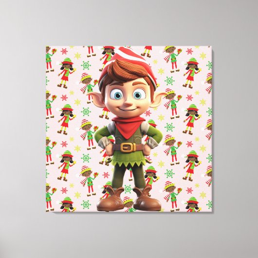 Premium - omgepakt canvas (glanzend) (Voorkant)