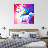 Premium - omgepakt canvas (glanzend) (Insitu (Slaapkamer))