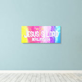 Premium - omgepakt canvas (glanzend) (Insitu (Houten vloer))