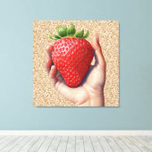 Premium - omgepakt canvas (glanzend) (Insitu (Houten vloer))