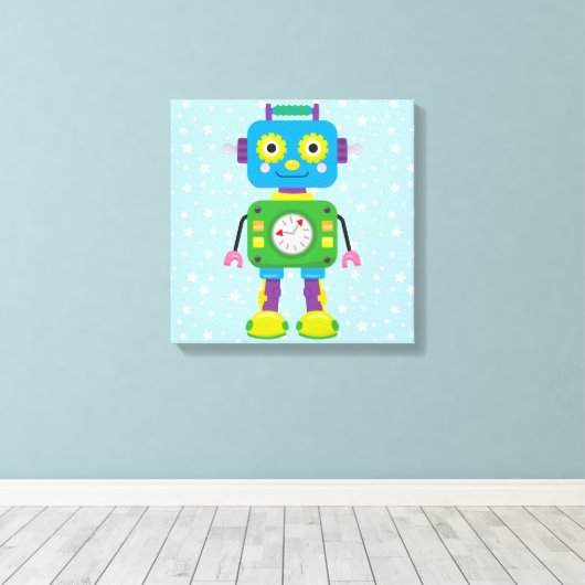 Premium - omgepakt canvas (glanzend) (Insitu (Houten vloer))