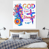 Premium - omgepakt canvas (glanzend) (Insitu (Slaapkamer))