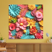 Premium - omgepakt canvas (glanzend) (Insitu (Woonkamer))