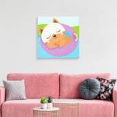 Premium - omgepakt canvas (glanzend) (Insitu (Woonkamer))