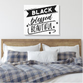 Premium - omgepakt canvas (glanzend) (Insitu (Slaapkamer))