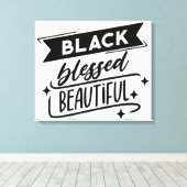 Premium - omgepakt canvas (glanzend) (Insitu (Houten vloer))