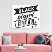 Premium - omgepakt canvas (glanzend) (Insitu (Woonkamer))