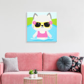 Premium - omgepakt canvas (glanzend) (Insitu (Woonkamer))