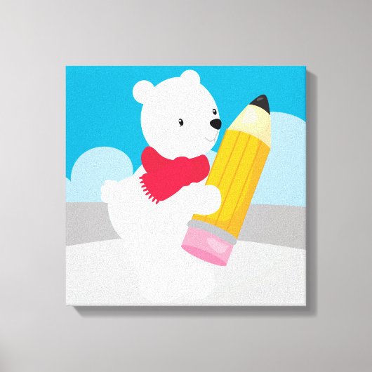 Premium - omgepakt canvas (glanzend) (Voorkant)