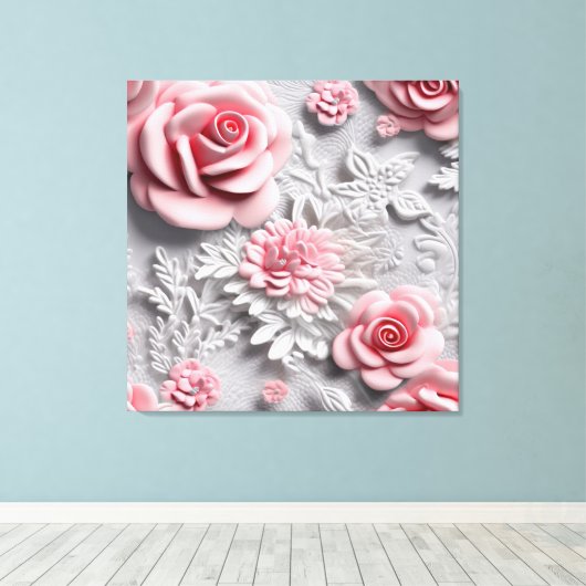 Premium - omgepakt canvas (glanzend) (Insitu (Houten vloer))