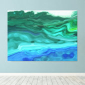 Premium - omgepakt canvas (glanzend) (Insitu (Houten vloer))