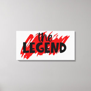 Premium - omgepakt canvas (glanzend) afdruk