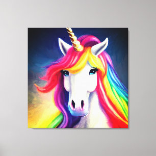 Premium - omgepakt canvas (glanzend) afdruk