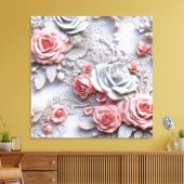 Premium - omgepakt canvas (glanzend) afdruk (Insitu (Woonkamer))